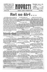 Novosti 7.8.1914.