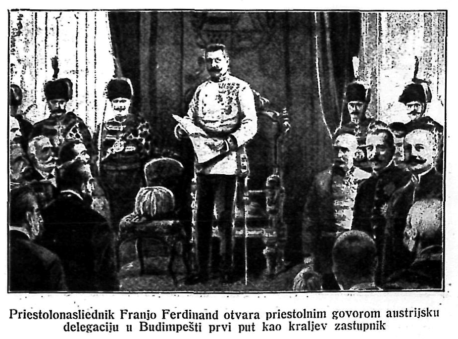 Franjo Ferdinand u Budimpešti